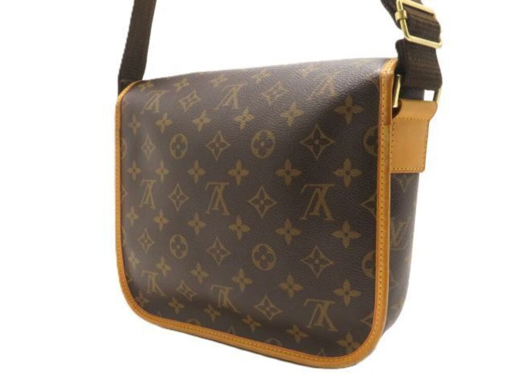 Louis Vuitton Bosphore Brown Messenger Canvas Shoulder Bag Monogram Brown